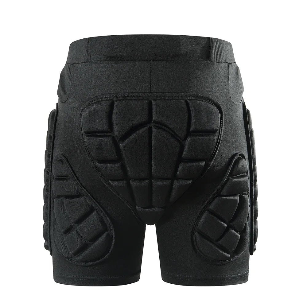 Back view: tailbone and hip pads